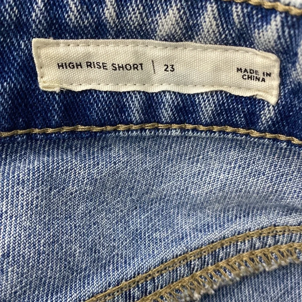 HIGH RISE DENIM‎ SHORTS - Picture 4 of 4